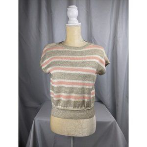 Vintage St. John For Saks Fifth Avenue Striped Sweater